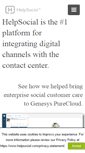 Mobile Screenshot of helpsocial.com